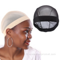 Bonnet de perruque en maille respirante S/M/L Bonnet de tissage noir